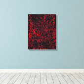 Remnants Nr. 1 Abstrakte Canvas Print Leinwanddruck (Insitu (Holzboden))