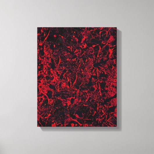 Remnants Nr. 1 Abstrakte Canvas Print Leinwanddruck (Vorderseite)