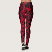Remnants Nr. 1 Abstrakte Leggings (Rückseite)