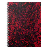 Remnants Nr. 1 Abstraktes Notebook Notizblock (Vorderseite)