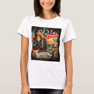 Remo Fernandes — Goas Musik-Ikone T-Shirt