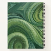 Remolino Esmeralda Notizblock (Rückseite)