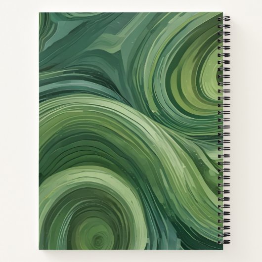 Remolino Esmeralda Notizblock (Rückseite)