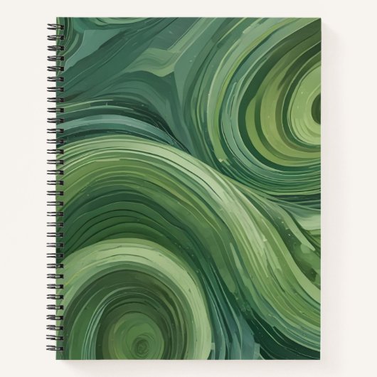 Remolino Esmeralda Notizblock (Vorderseite)