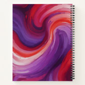 Remolino Rojo, Violeta y Rosa Notizblock (Rückseite)