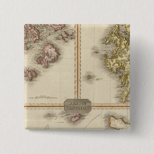 Remote British Isles Jersey und Guernsey Button (Vorderseite)
