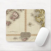 Remote British Isles Jersey und Guernsey Mousepad (Mit Mouse)