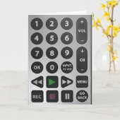 Remote Control for Dad Karte (Gelbe Blume)