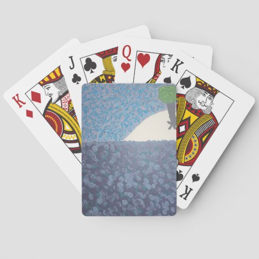 Remote Island Playing Cards Spielkarten (Rückseite)