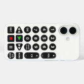 Remote-Kontrolle Case-Mate iPhone Hülle (Rückseite (Horizontal))