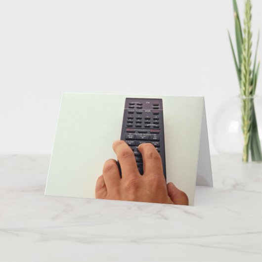 Remote-Kontrolle-Foto Karte (Vorderseite)