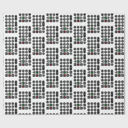 Remote-Kontrolle Geschenkpapier (Flach)