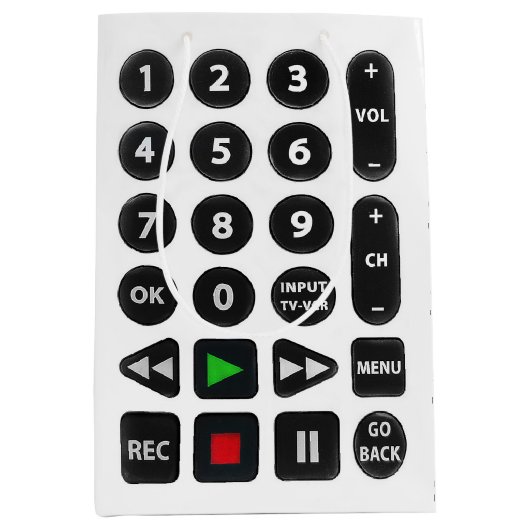 Remote-Kontrolle Mittlere Geschenktüte (Vorderseite)
