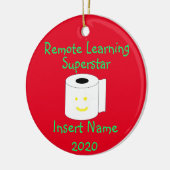 Remote Learning Superstar Personalisiert Ornamente (Links)