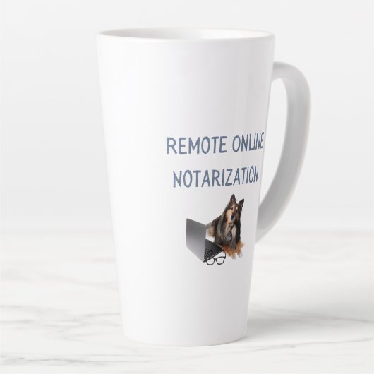 Remote-Online-Notarisierung | 17 oz | Letzte Tasse (Rechte Ecke)