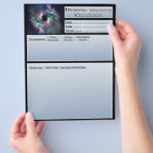 Remote Viewing Casebook Sheets Flyer (Hand)