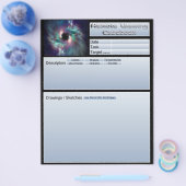 Remote Viewing Casebook Sheets Flyer (Einzeln)