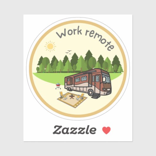 Remote-Zugriff Aufkleber (Blatt)