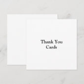 Remove This Text & Add Your Own Design 5.25"x5.25" Dankeskarte (Vorne/Hinten)