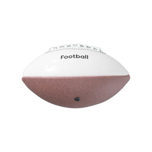 Remove This Text & Add Your Own Design Football (Gedreht 270)