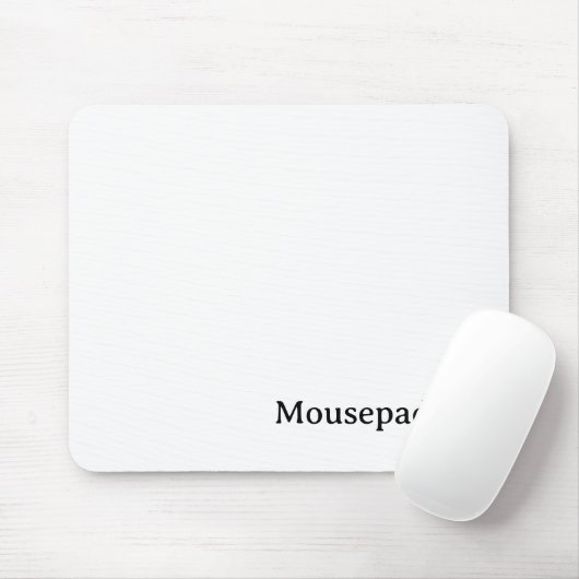 Remove This Text & Add Your Own Design Mousepad (Mit Mouse)