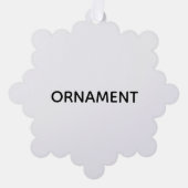 Remove This Text & Add Your Own Design Ornament Karte (Vorderseite)