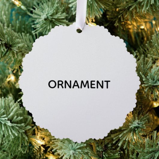 Remove This Text & Add Your Own Design Ornament Karte (Insitu (Baum))