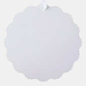 Remove This Text & Add Your Own Design Ornament Karte (Rückseite)