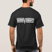 Removement Platten T-Shirt (Rückseite)