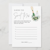 REMS Guess the Sweet Mess Game - Poppin Flaschen Einladung (Vorderseite)