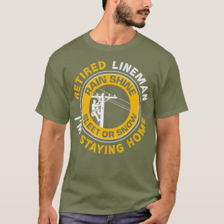 Remüan Lineman Lineworker Power Lineman T-Shirt