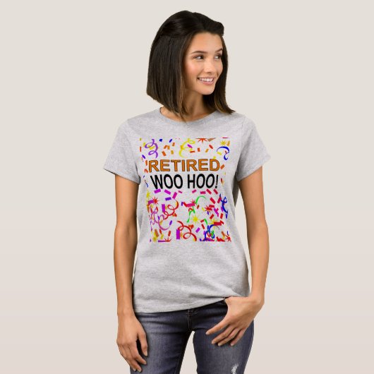 Remüd Woo Hoo Confetti Party T-Shirt (Vorne ganz)