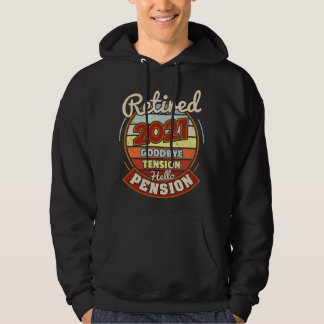 Remüde 2021 Auf Wiedersehen Tension Hallo Pension Hoodie