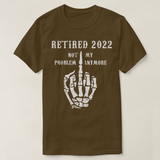 Remüde 2022 Nicht mein Problem noch mehr Vater Jok T-Shirt (Design vorne)