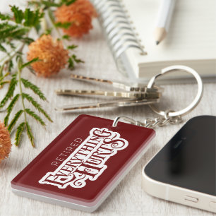 Remüde: Alles tut weh - lustige Pension Schlüsselanhänger