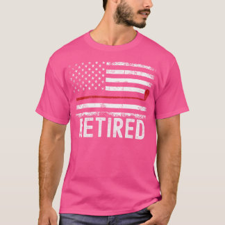 Remüde American Flag Golfing Patriotic Golf Club T-Shirt