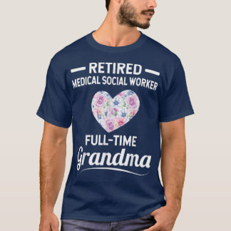 Remüde Ärzte Sozialarbeiter Vollzeit Oma T- T-Shirt