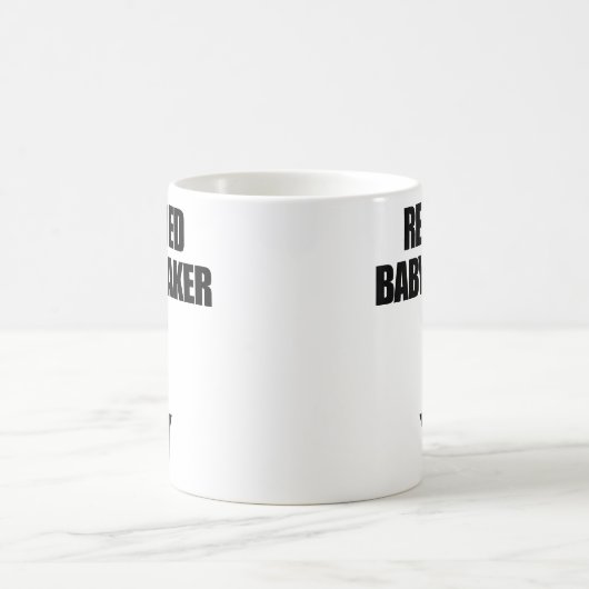 Remüde Baby Maker Arrow Männer-Vasektomie-Geschenk Kaffeetasse (Mittel)