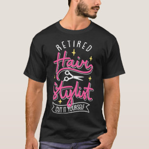 Remüde Barber Friseur Friseursalon Geschenk 2 T-Shirt