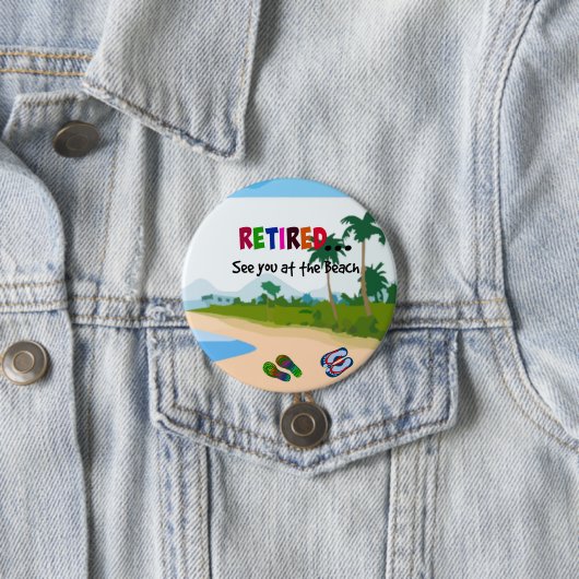 Remüde...Bis zum Strand. Button (Beispiel)