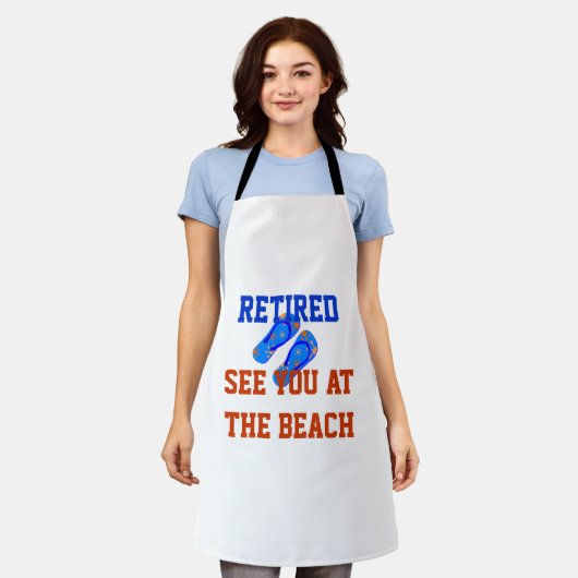 Remüde - Bis zum Strand Schürze (Getragen)