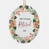 Remüde Blumenstrauß Erster Weihnachtsschmuck (Rechts)