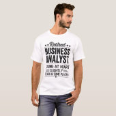 Remüde Business Analyst T-Shirt (Vorne ganz)