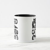 Remüde Cat Lover Tasse (Zentrum)