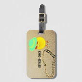 Remüde Chick, beliebtes Design, Gepäckanhänger (Vorderseite Vertikal)