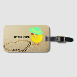 Remüde Chick, beliebtes Design, Gepäckanhänger