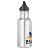 Remüde Chick, oh, so niedlich Edelstahlflasche (Links)