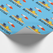 Remüde Chick on Beach, Geschenkpapier (Ecke)