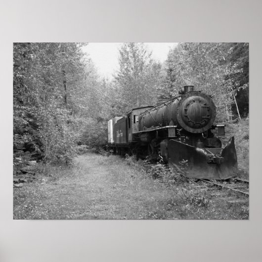 Remüde Dampfzug Poster (Vorne)