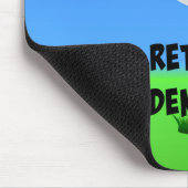 Remüde Dentist - Golfdesign Mousepad (Ecke)